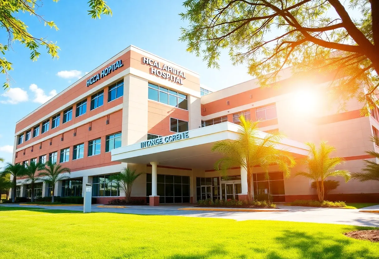Exterior view of HCA Florida Capital Hospital