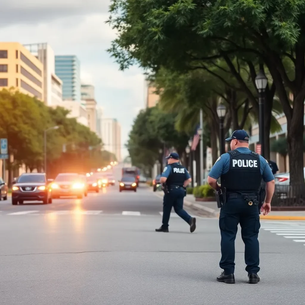Cityscape of Tallahassee depicting community safety