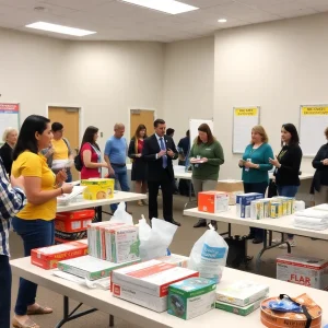 Hurricane preparedness workshop with residents and expert discussion