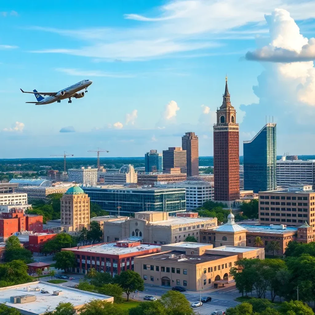 View of Tallahassee skyline with community landmarks