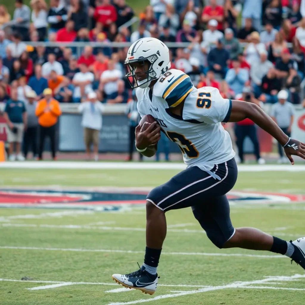 Emari Peterson in Action