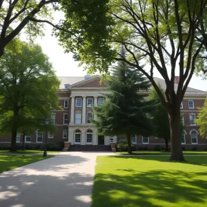 Campus view of Florida A&M University