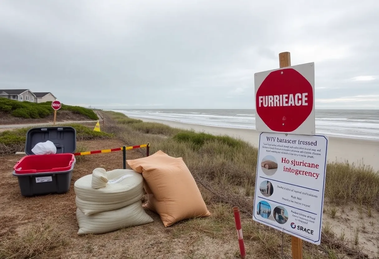 Emergency preparedness measures for hurricane season