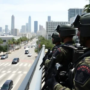 National Guard Troops in Los Angeles