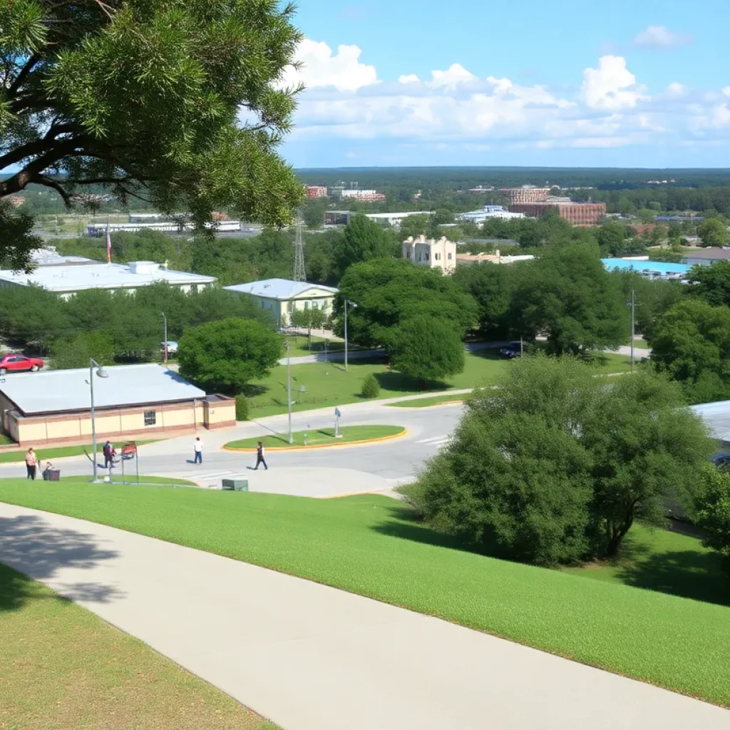 Image depicting Tallahassee's community safety measures and law enforcement interaction