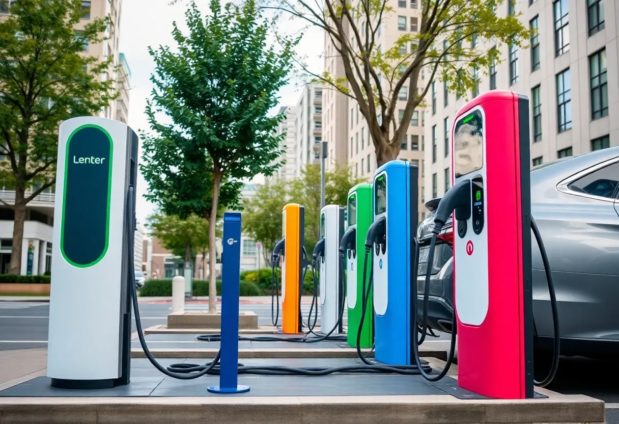 Electric vehicle charging station in Tallahassee