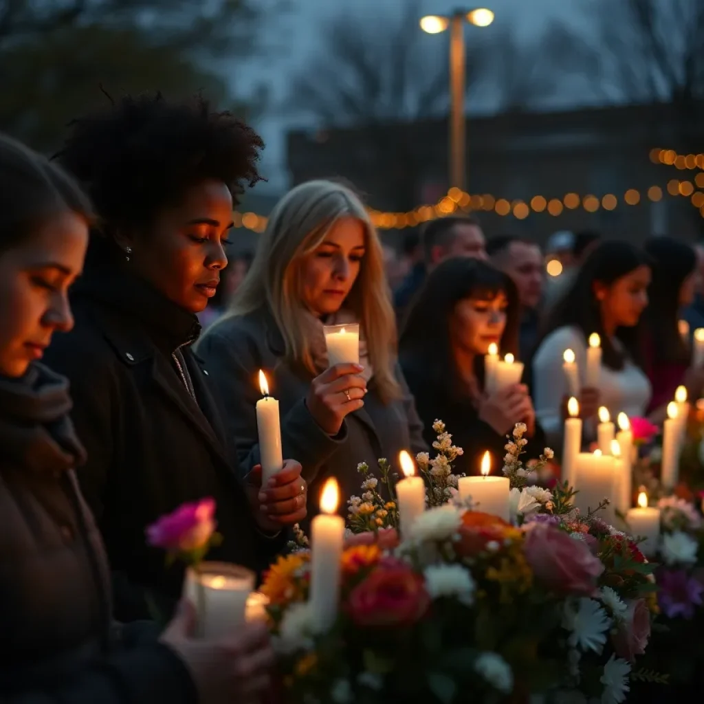 Vigil for Minnesota Lawmakers
