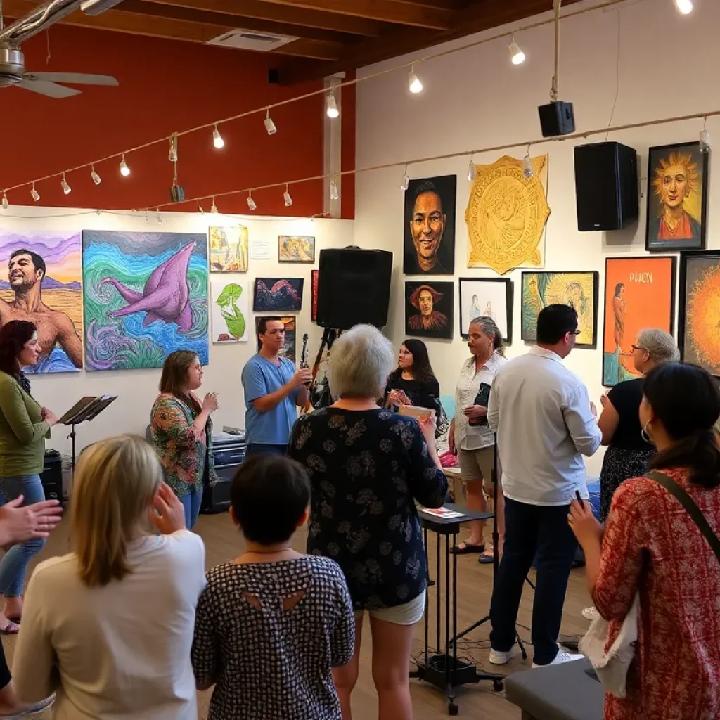 Community members involved in arts and culture activities in Florida