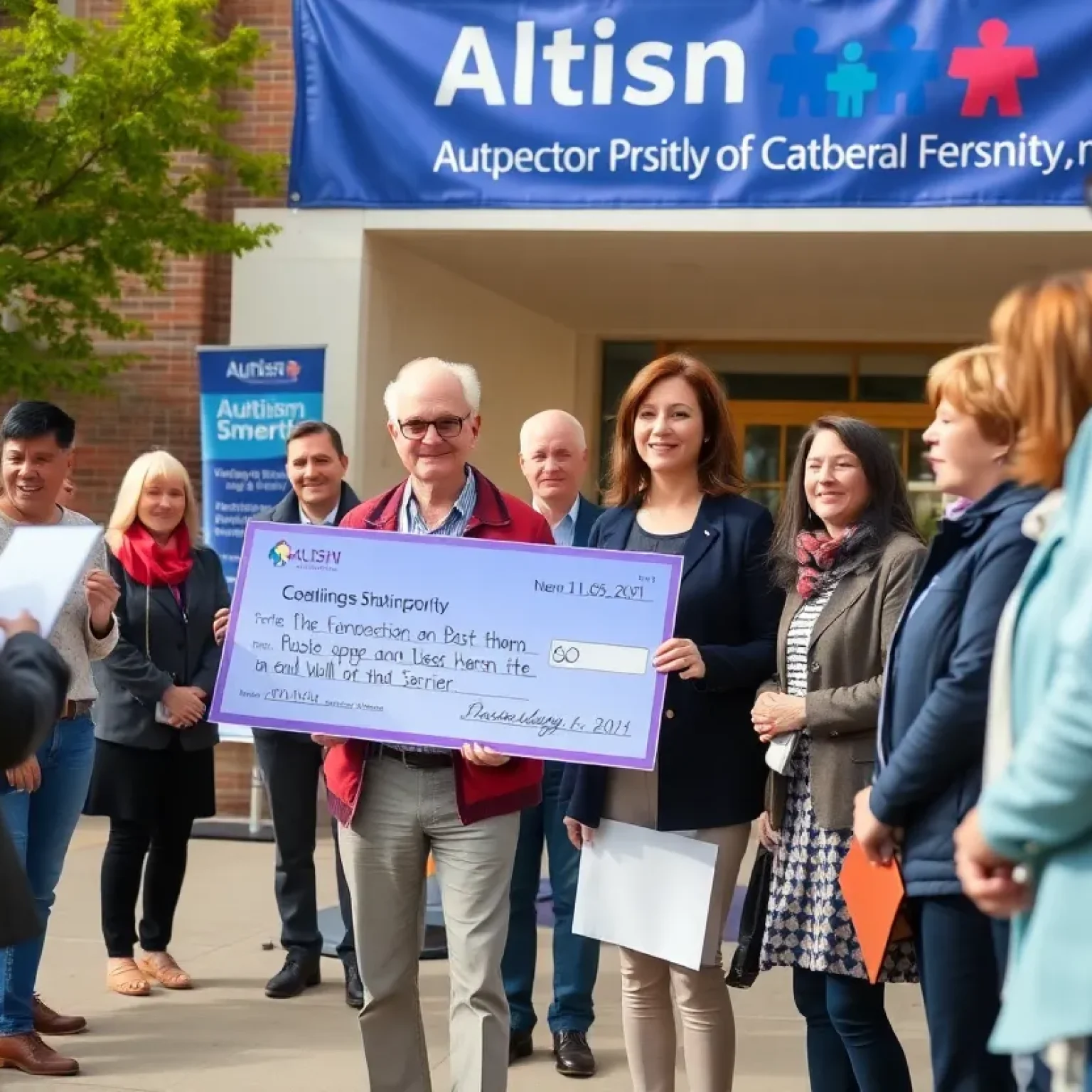 Community event at FSU Panama City for autism services donation