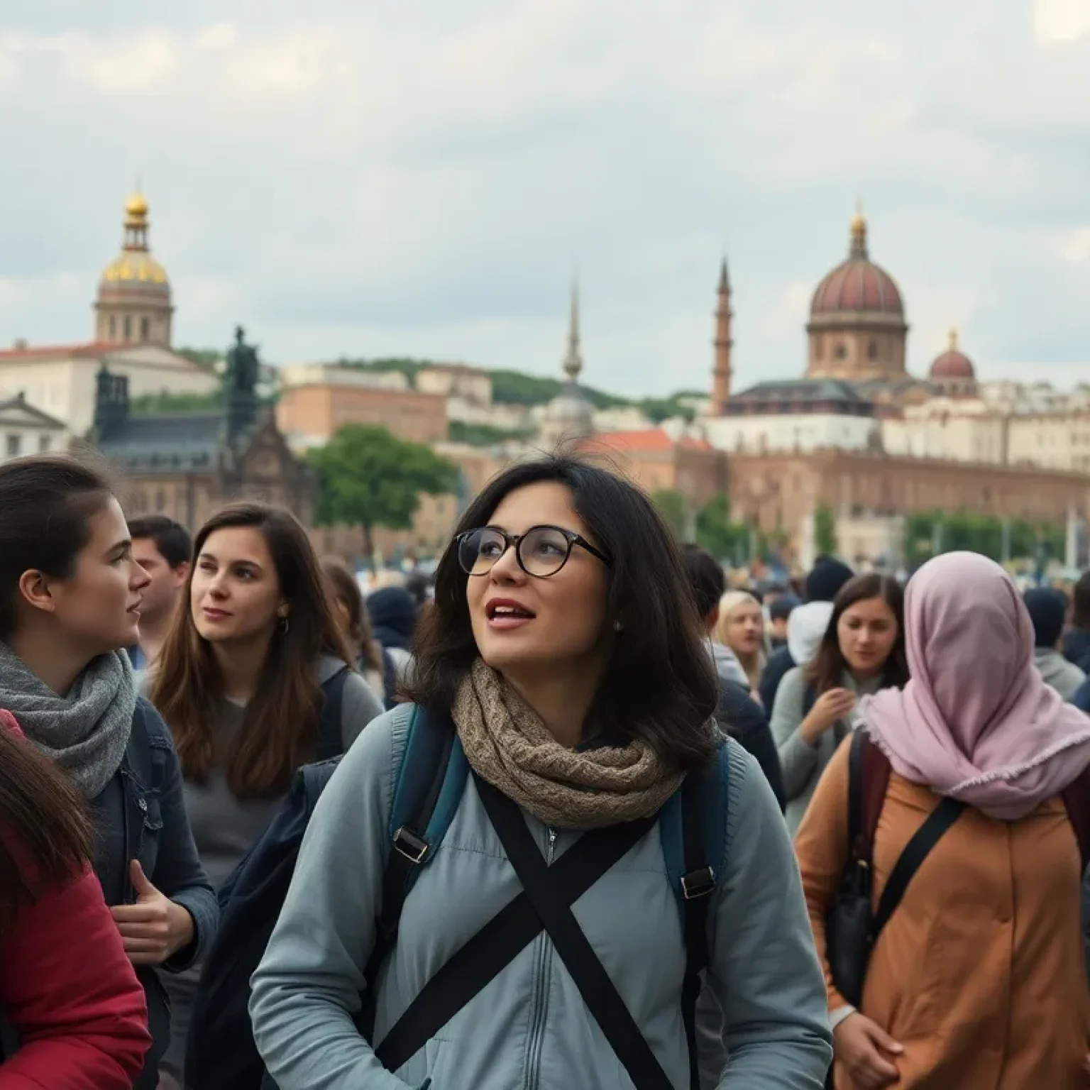 FSU students in Israel during a conflict