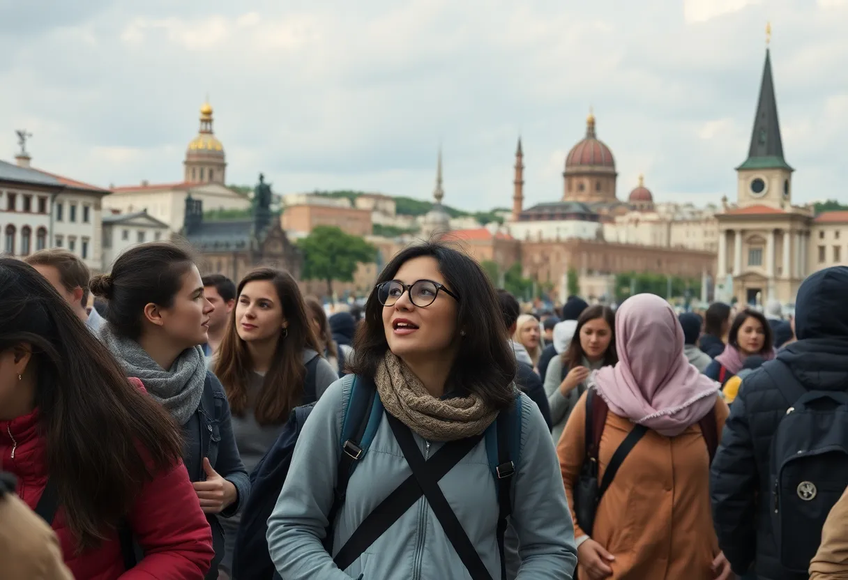 FSU students in Israel during a conflict