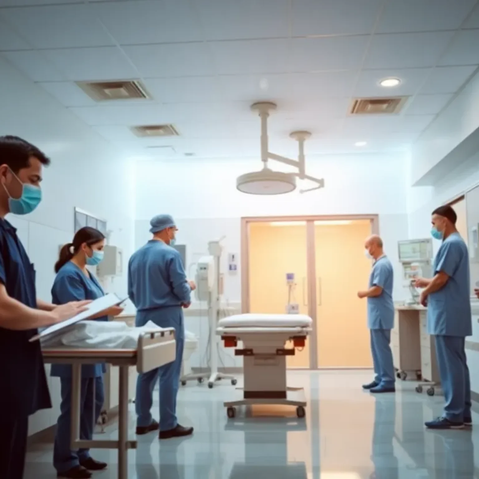 Urological care being provided in a modern healthcare setting