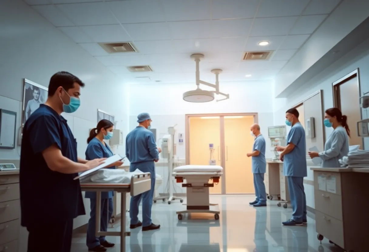 Urological care being provided in a modern healthcare setting