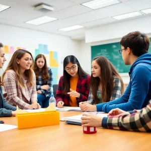 Students participating in leadership workshops at FSU Panama City