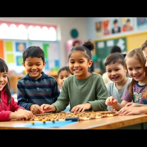 Students at Leon County School District actively participating in classroom learning activities.