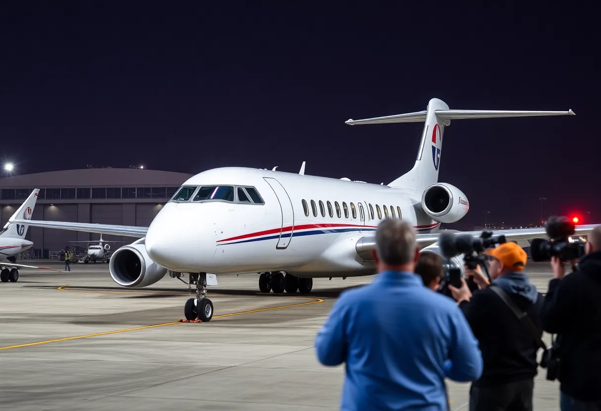 Lavish Aircraft Under Legal Scrutiny