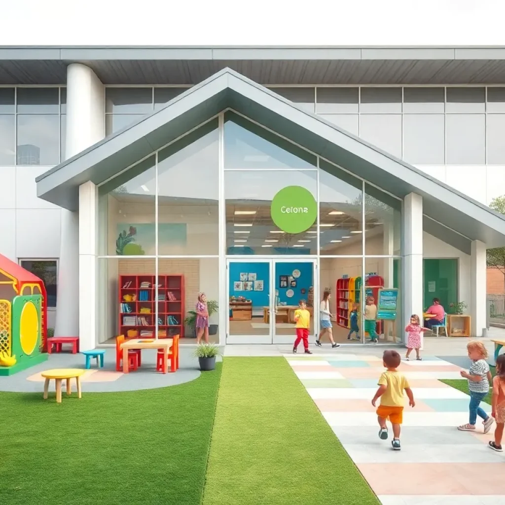 Conceptual design of a childcare facility in Tallahassee