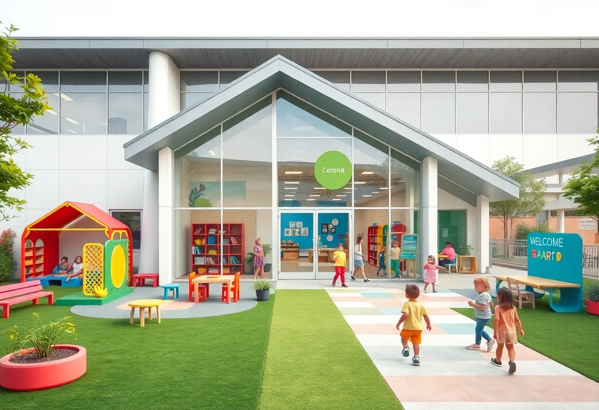 Conceptual design of a childcare facility in Tallahassee