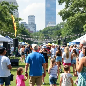 Summer events in Tallahassee with music and art activities.