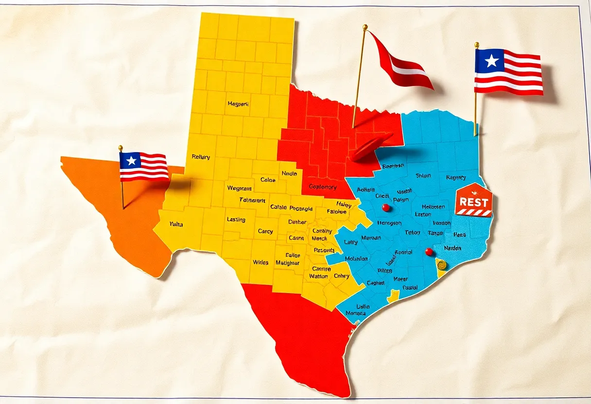 Texas Redistricting Map