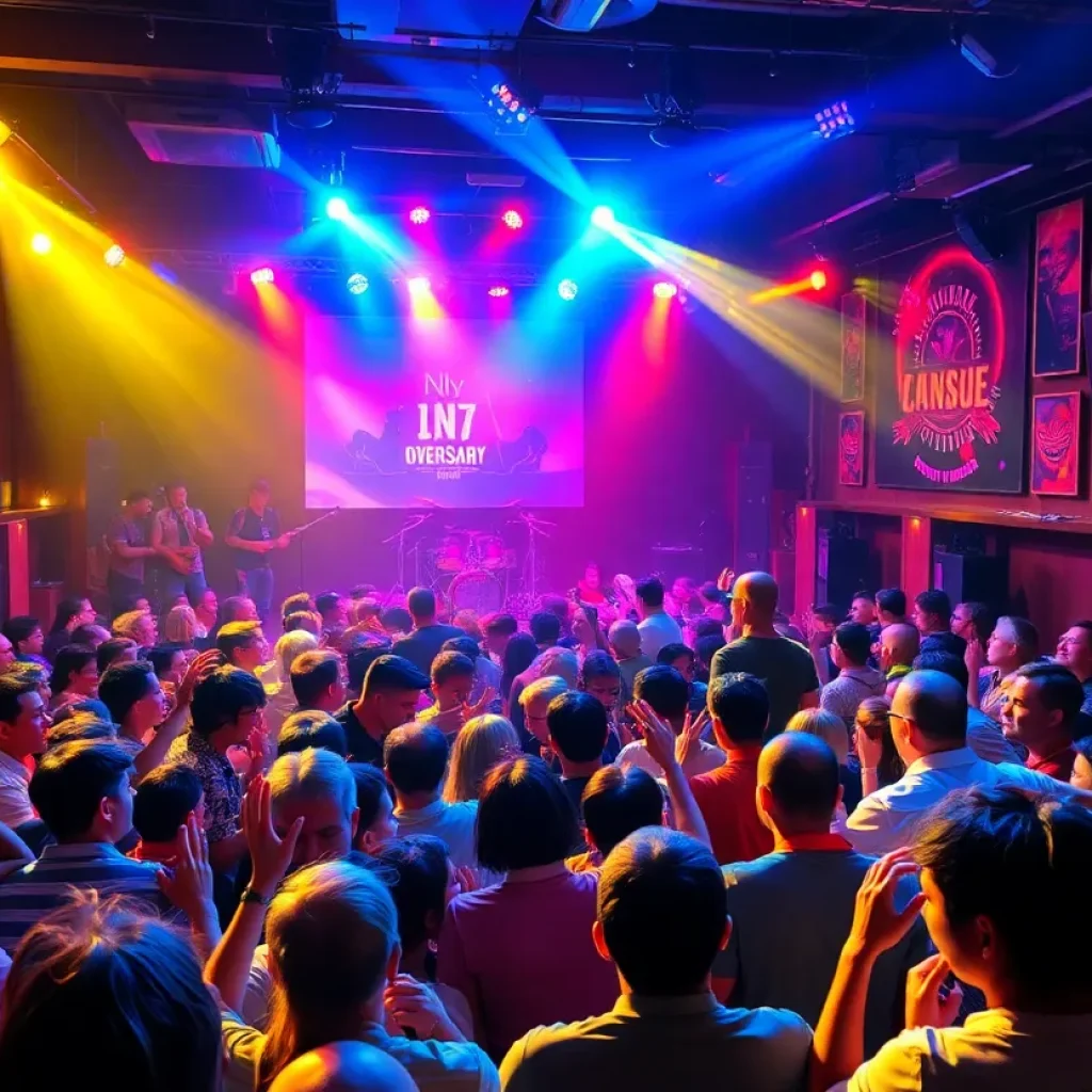 Celebration at The Moon music venue
