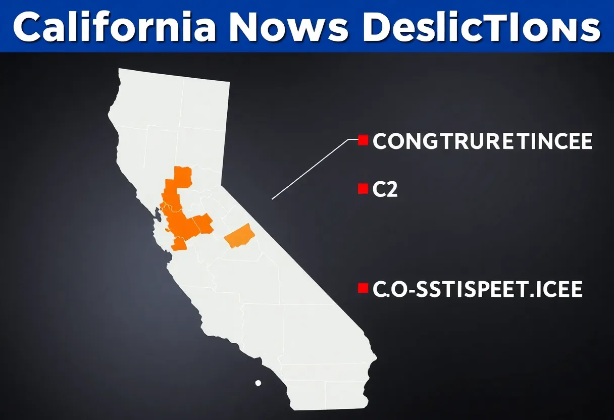 Proposed Congressional Districts in California