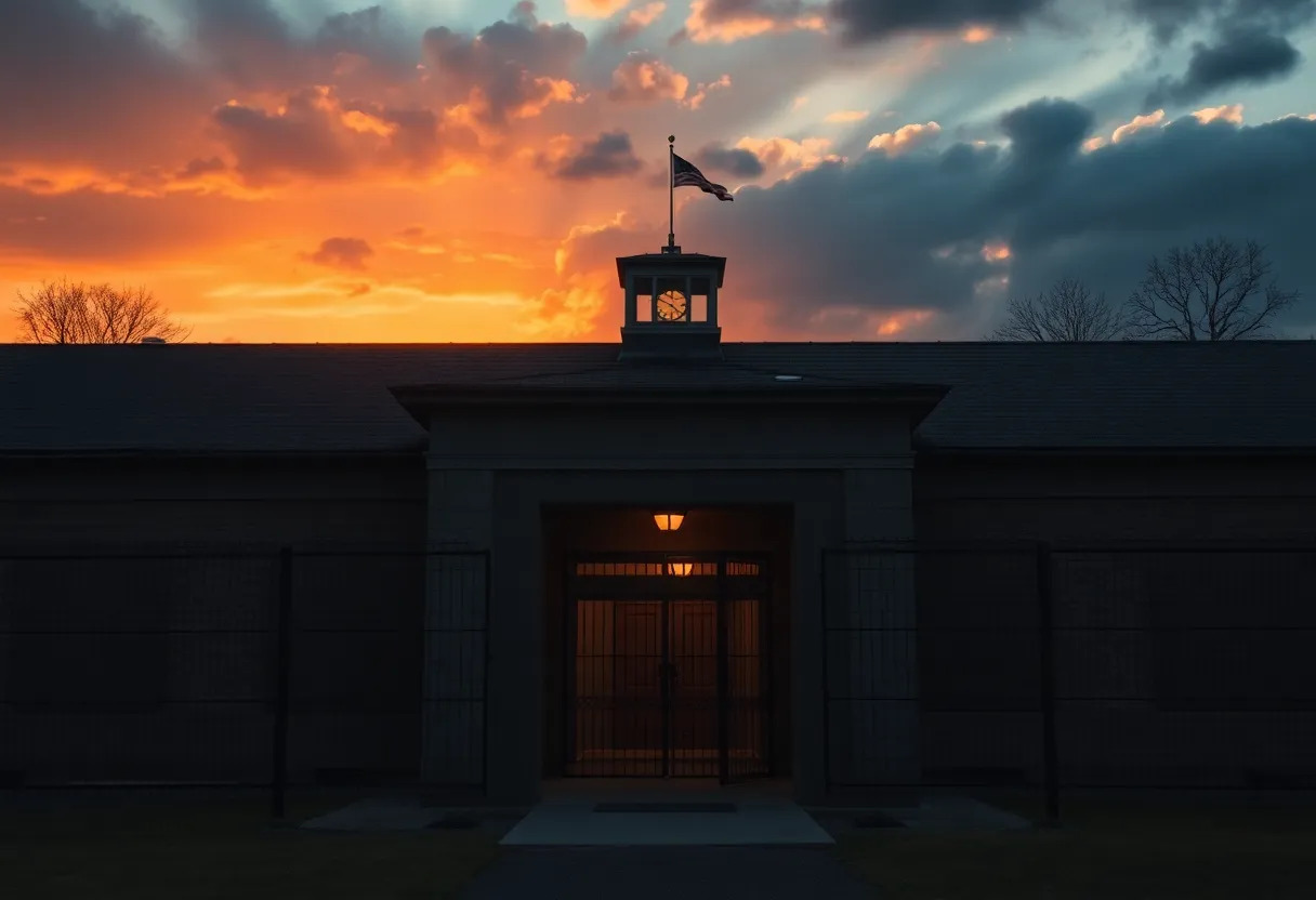 Florida Prison Execution Scene
