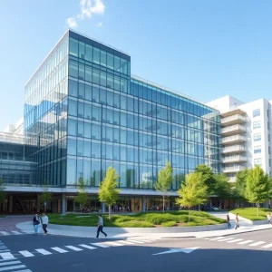 Architectural rendering of the new FSU Health Hospital in Panama City Beach