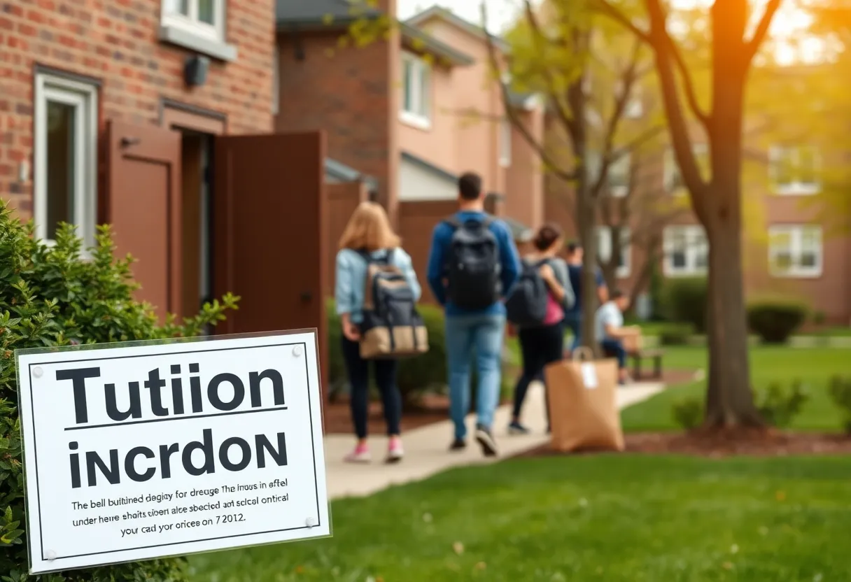 Students moving into dorms at Florida State University