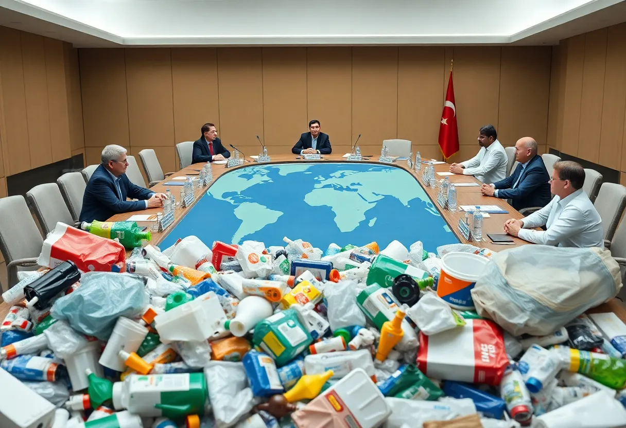 Global Treaty Talks on Plastic Pollution