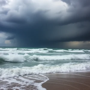 Hurricane Erin Coastal Impact