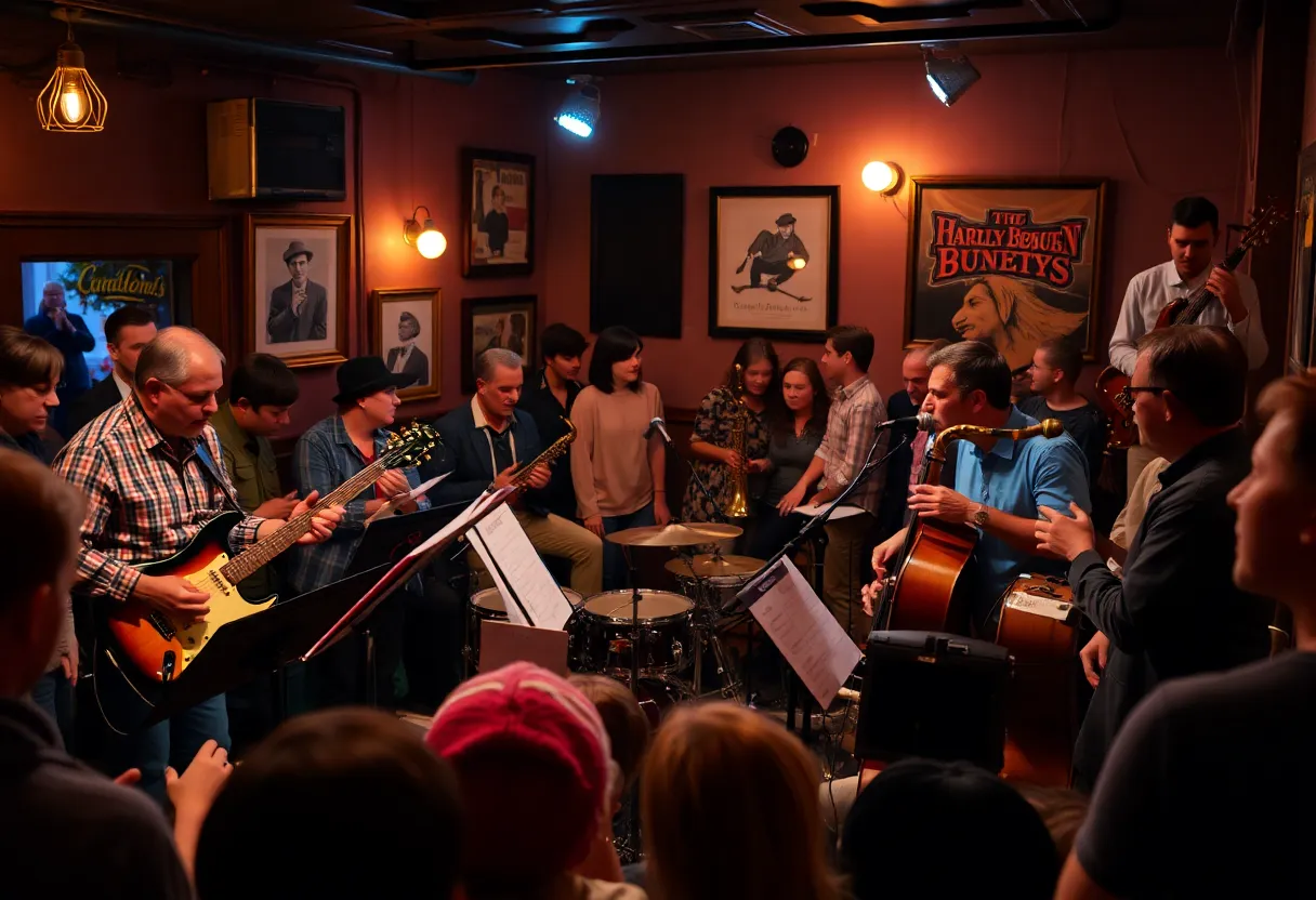 Audience enjoying a jazz concert at Frostburg State University