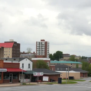 A view of Leon County highlighting schools and businesses amidst economic challenges.