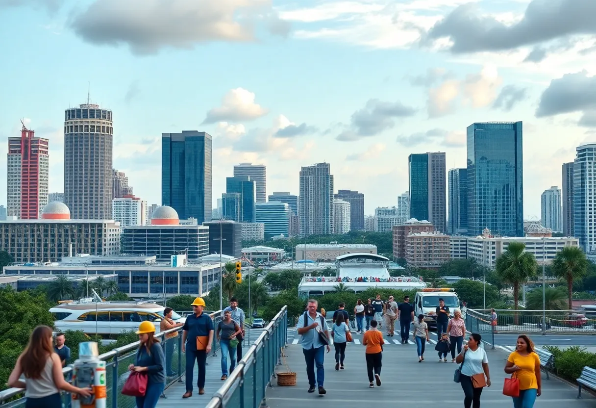 Orlando City Skyline