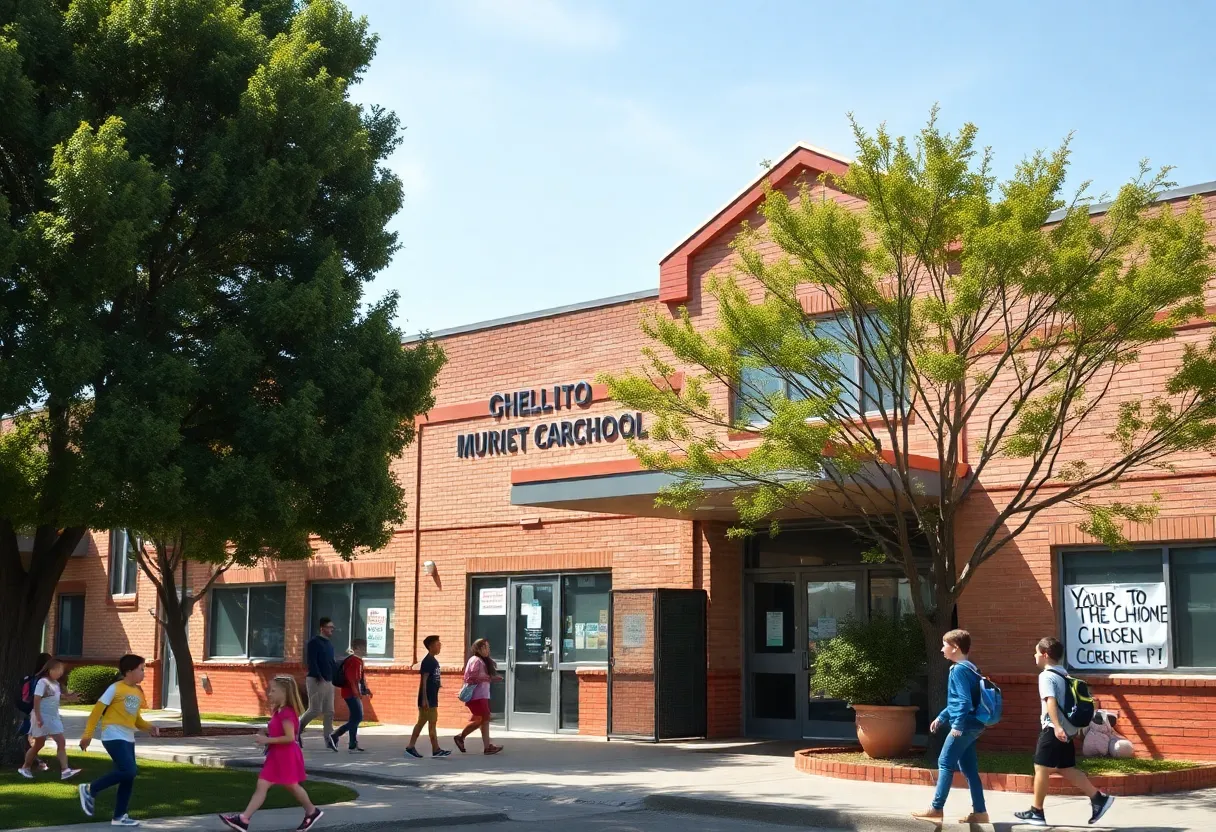 Exterior view of Renaissance Academy building in Tallahassee