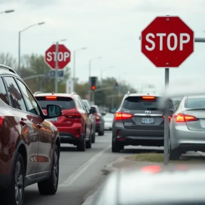 Road Rage Incident Scene
