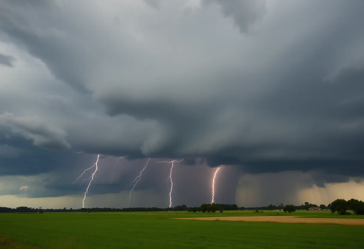 Severe Thunderstorm in Central Florida