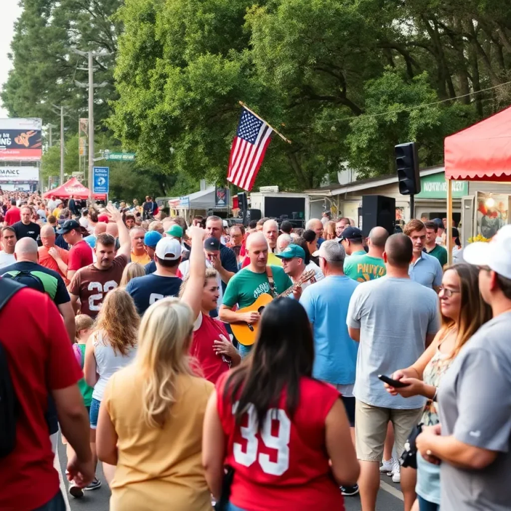 Community festival during Labor Day weekend in Tallahassee.