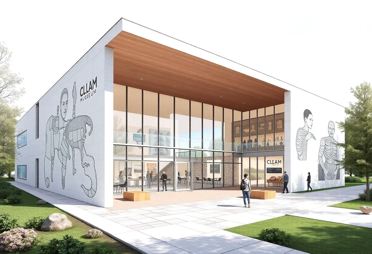 Architectural rendering of the Tallahassee Museum expansion