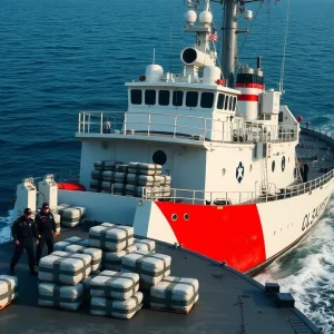 U.S. Coast Guard Drug Seizure Operation