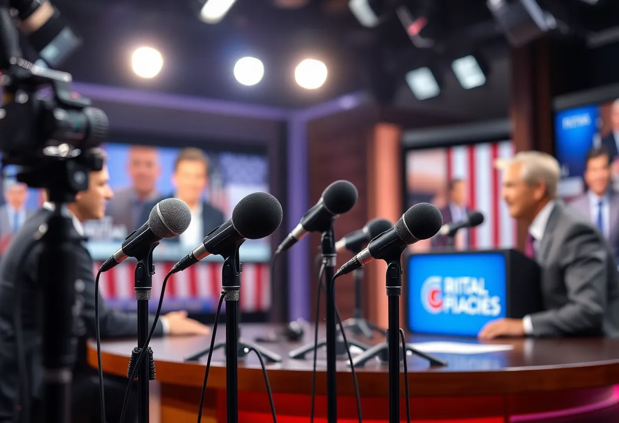 CBS News Face the Nation Studio