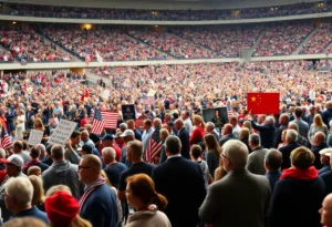 Memorial for Charlie Kirk in Glendale