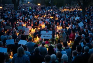 Charlie Kirk Vigil in Anchorage