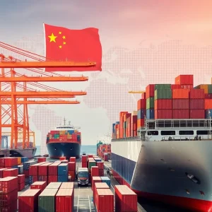 China Export Growth Port Scene