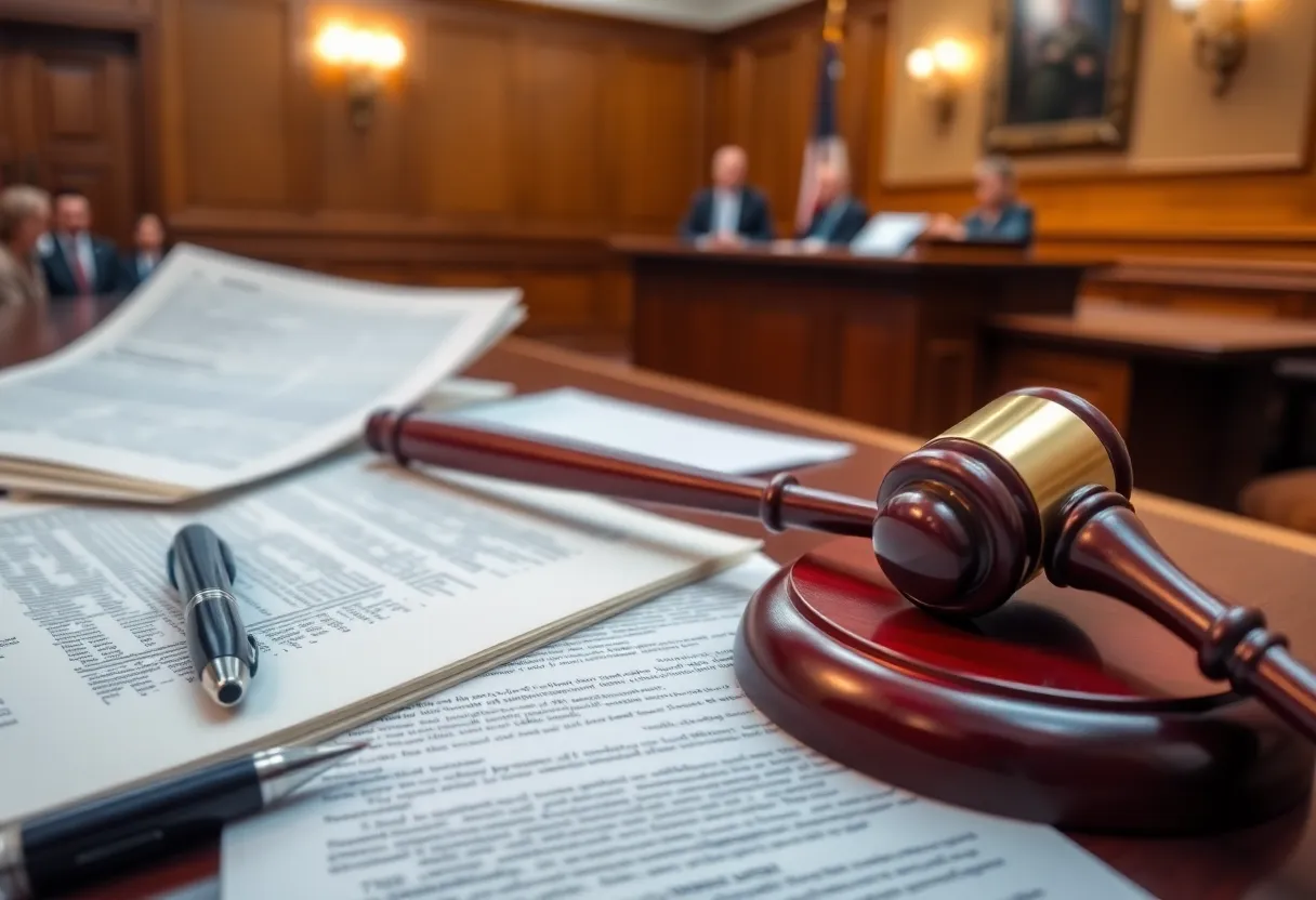 Madison Cawthorn Courtroom Scene