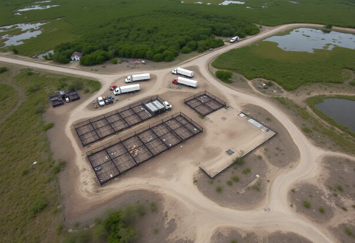 Dismantling of Alligator Alcatraz Immigration Center