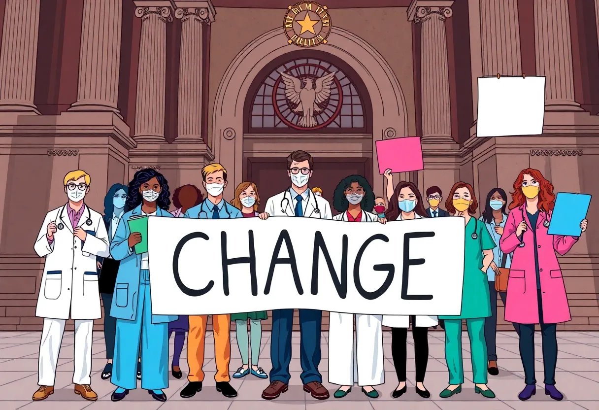 HHS Employees Demand Change