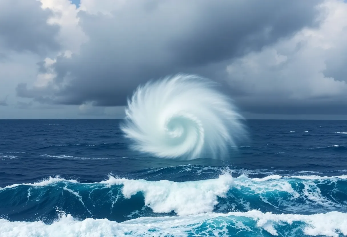 Hurricane Kiko Approaching Hawaii