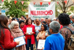 Community members gathered at the Leon County Neighborhood Recognition event