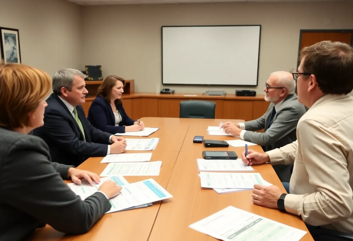 Leon County School Board discussing budget issues